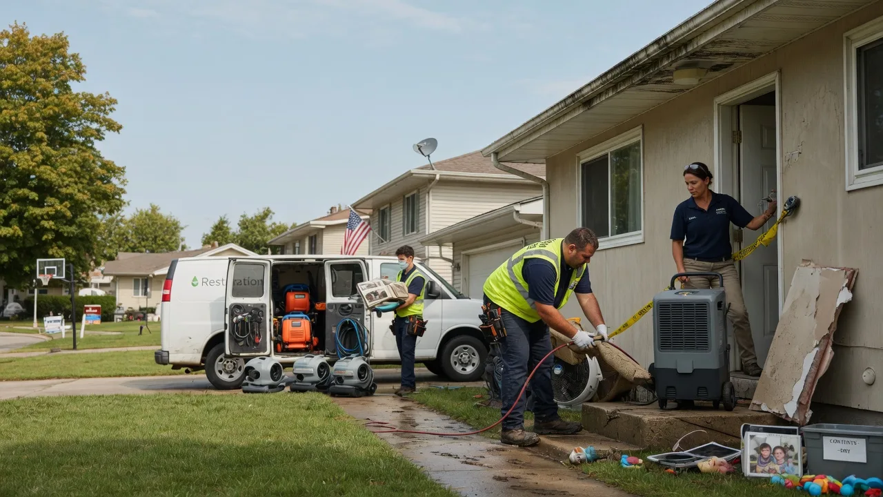 Water Damage Restoration in Kennerdell, PA near me